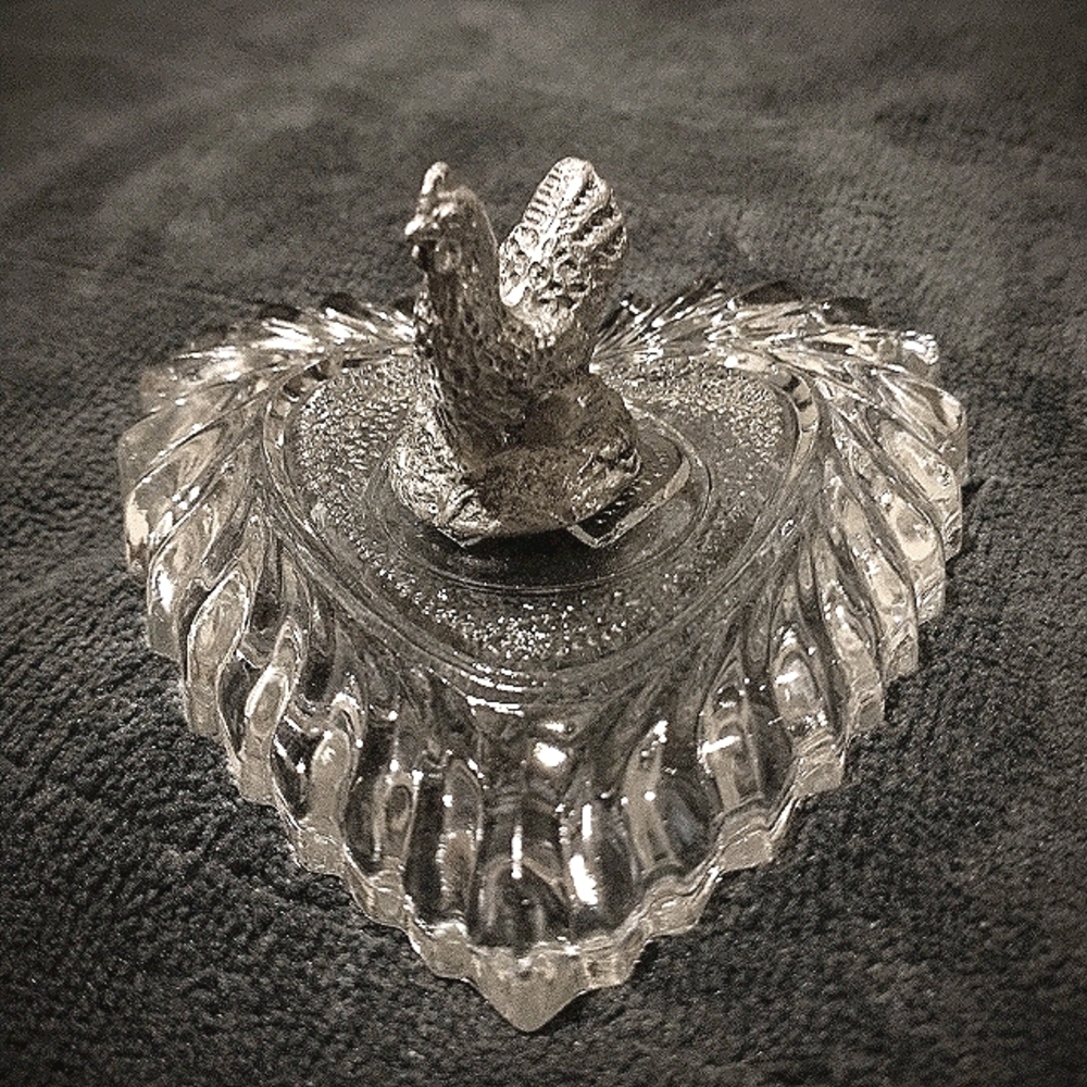 2" Small Pewter Chicken Figurine